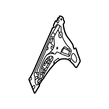 Mopar 68421682AB Side Plate, Passenger Side