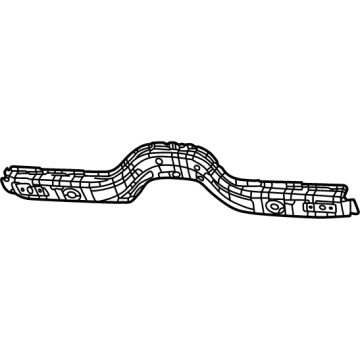 Mopar 68409803AF Dash Reinforcement, Lower