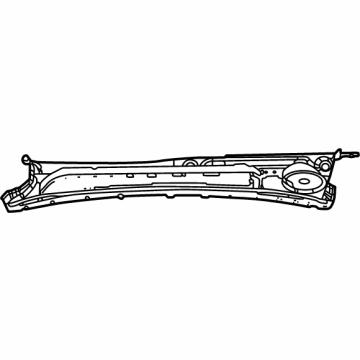Mopar 68361992AB Cowl Grille