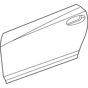Mopar 5101678AA Outer Panel, Front Passenger Side