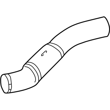 Mopar 5135451AA Intake Hose, Passenger Side