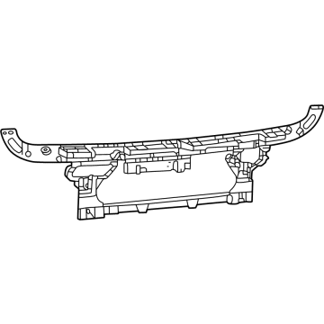 Mopar 68408211AC Center Support, Rear