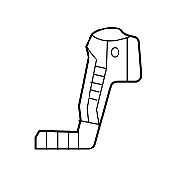 Mopar 68408212AB Upper Bracket, Passenger Side