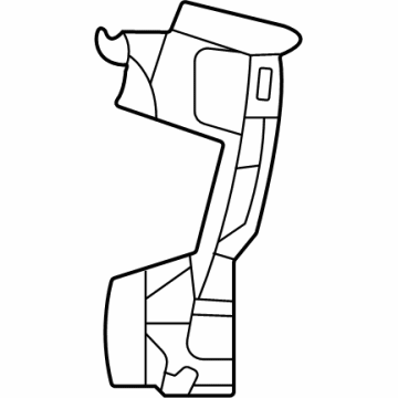 Jeep 68408215AA Inner Bracket