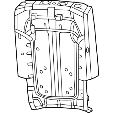 Jeep 68420569AA Seat Back Pad