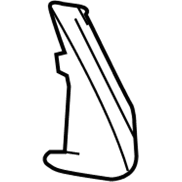Mopar 68280946AA Splash Shield, Front Passenger Side
