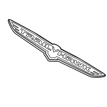 Mopar 68193208AA Nameplate