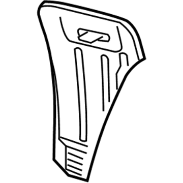 Mopar UR381J3AB Armrest Door, Front