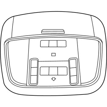 Mopar 5PS841DAAD Console Assembly, Upper
