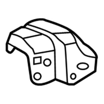 Mopar 68092154AA Fender Mounting Bracket, Passenger Side