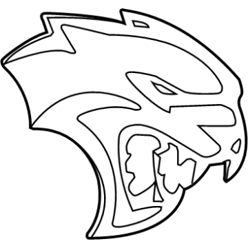 Dodge Emblem - 68564512AA