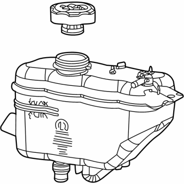 Jeep 68447874AB Reservoir Tank