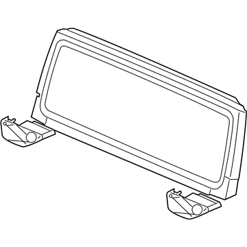 Jeep 68537256AB Windshield Frame