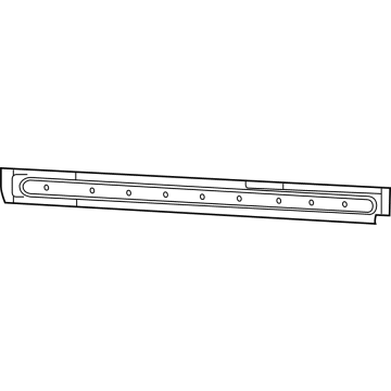 Dodge 5112896AD Rocker Reinforcement