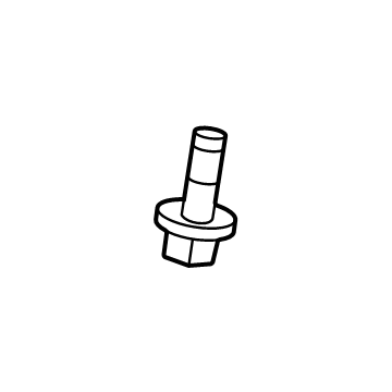 Jeep 6513528AA Motor Mount Lower Bolt
