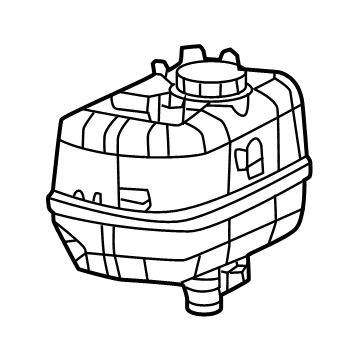 Jeep 68283565AB Reservoir Tank