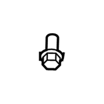 Chrysler 6506161AA Front Shield Screw