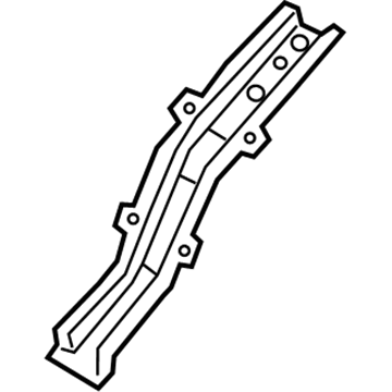 Jeep 68298736AC Floor Side Rail