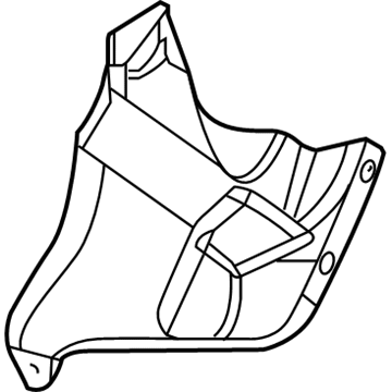 Mopar 68251641AB Liner Extension, Front Driver Side
