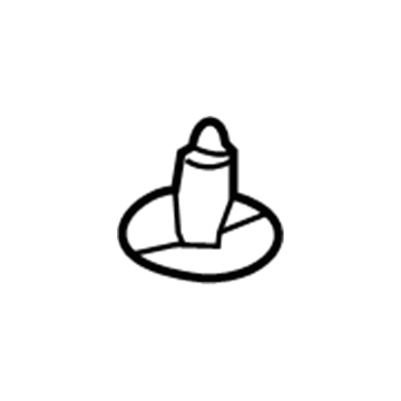 Ram 6506293AA Fender Liner Retainer