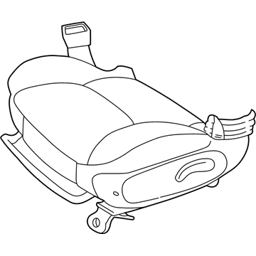 Chrysler Sebring Seat Cushion - UK981L5AA