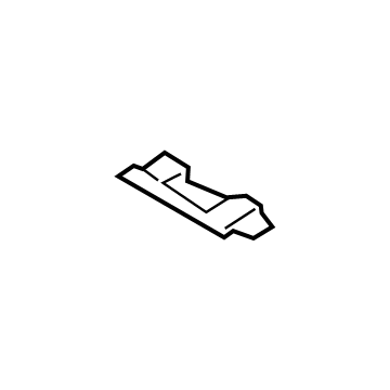 Ram 55276223AA Center Support Plate