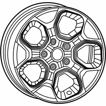 Jeep 6SV831XFAA Wheel, Alloy