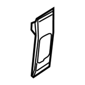 Mopar 1WP34DX9AA Air Outlet Trim Plate