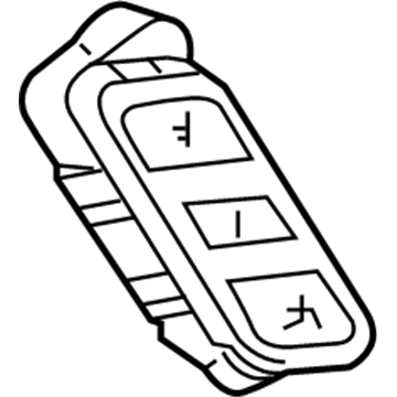 Mopar 68258708AB Memory Switch, Front Driver Side