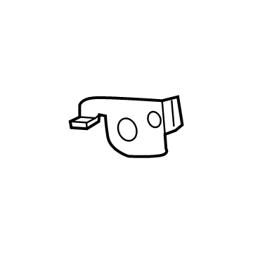 Mopar 68532301AA Front Oxygen Sensor Bracket