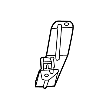 Ram 52029518AB Vapor Canister Front Bracket