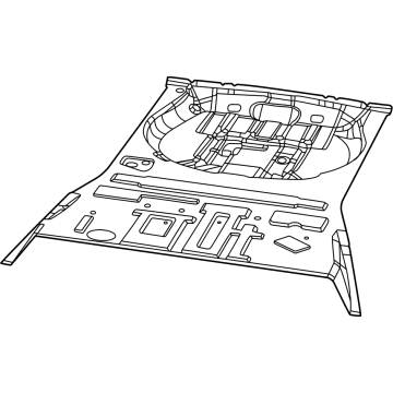 Jeep Floor Pan - 68581290AB