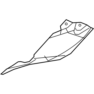 Ram 68399885AA Heat Shield