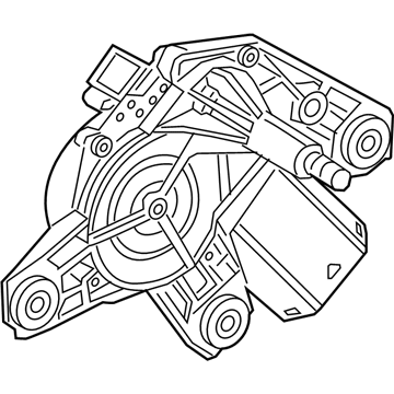 Mopar 68266539AA Wiper Motor