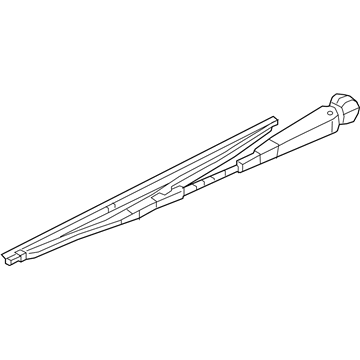 Mopar 68266097AA Wiper Arm Assembly, Rear