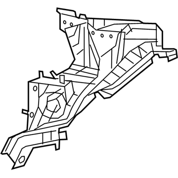 Mopar 68227558AG Strut Tower, Front Passenger Side