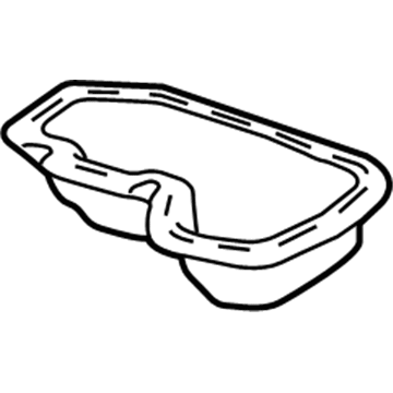 Dodge 5184407AG Lower Oil Pan