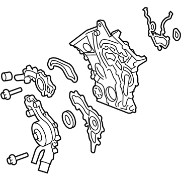 Dodge 4893935AF Timing Cover