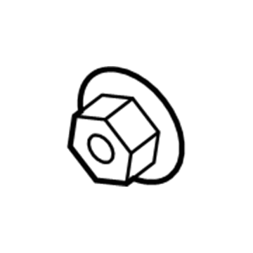 Jeep 6107173AA Nut - Hexagon