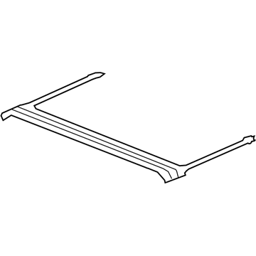 Mopar 68068509AA Header Panel, Front
