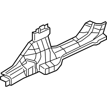 Mopar 7AW11TX7AA Rear Sill Plate, Driver Side
