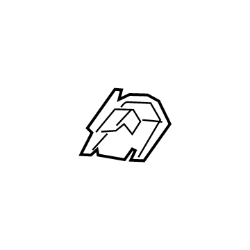 Ram 68351212AB Converter Bracket