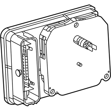 Jeep ABS Control Module - 68536639AD