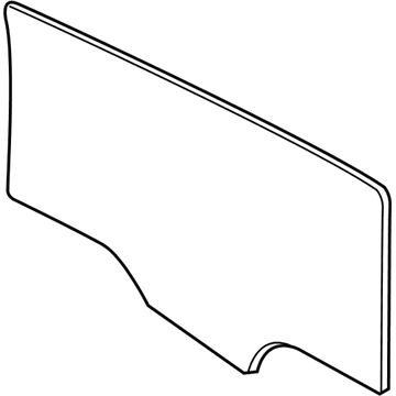 Jeep 68274331AA Glass - Front Door
