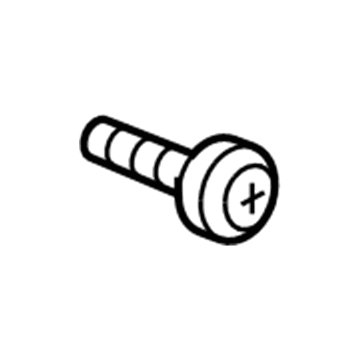 Jeep 6105123AA Outer Belt Assembly Mount Bolt