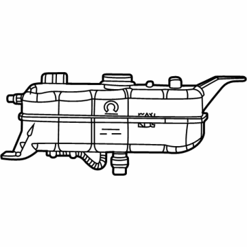 Jeep 68425464AA Reservoir Tank