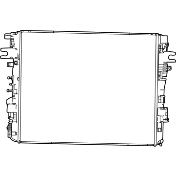 Jeep Grand Wagoneer Radiator - 68425460AA