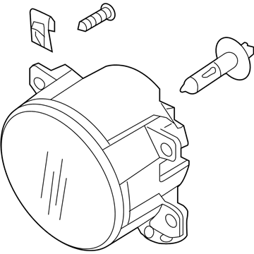 Jeep 68202187AA Lamp - Fog
