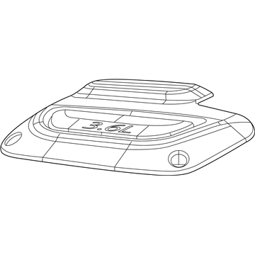 2022 Chrysler Pacifica Engine Cover - 5281384AF