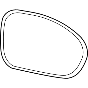 Mopar 68617648AA Mirror Glass